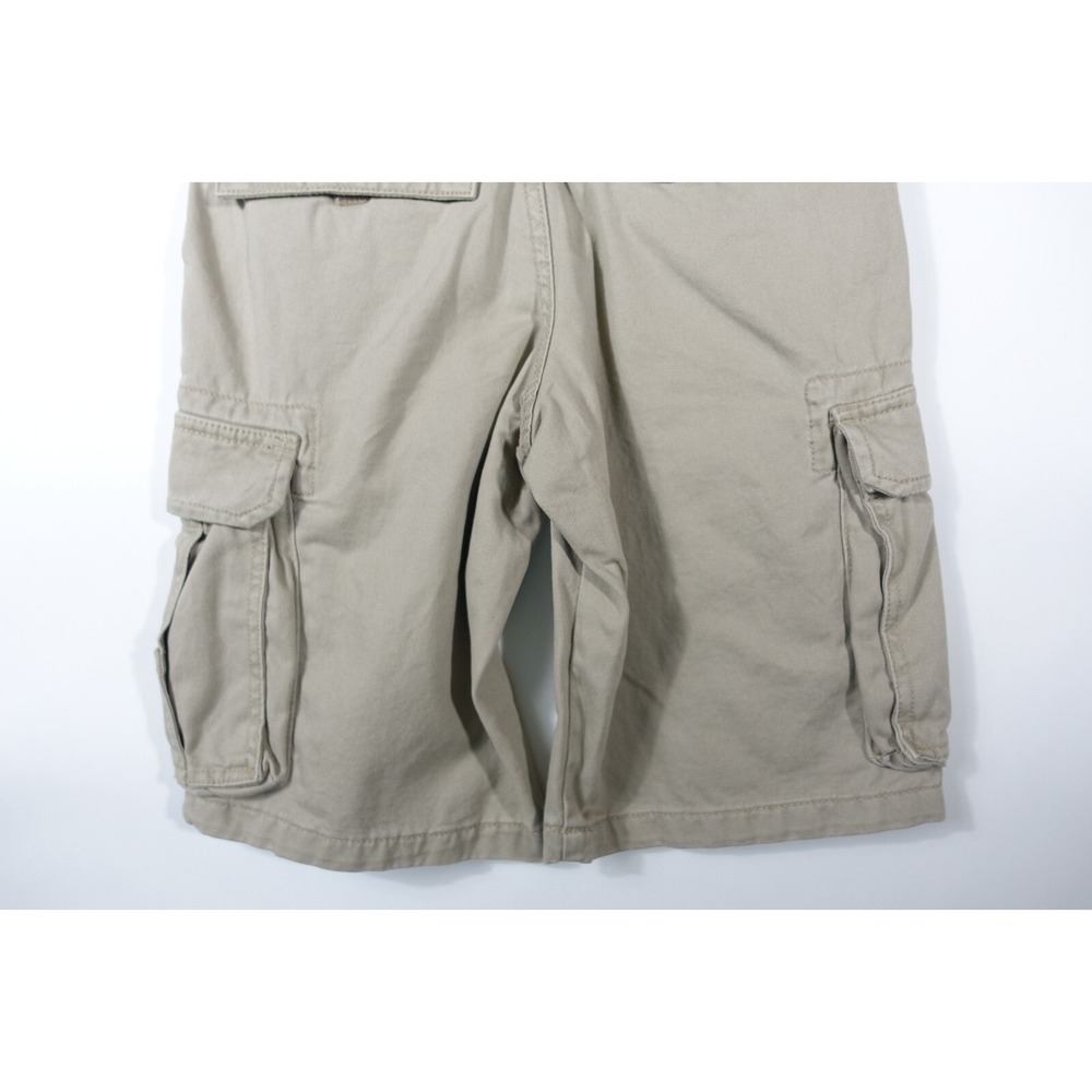 Canyon River Blues Cargo Shorts Boys 12 Adjustable Waistband Belted Cotton Khaki - Picture 6 of 6